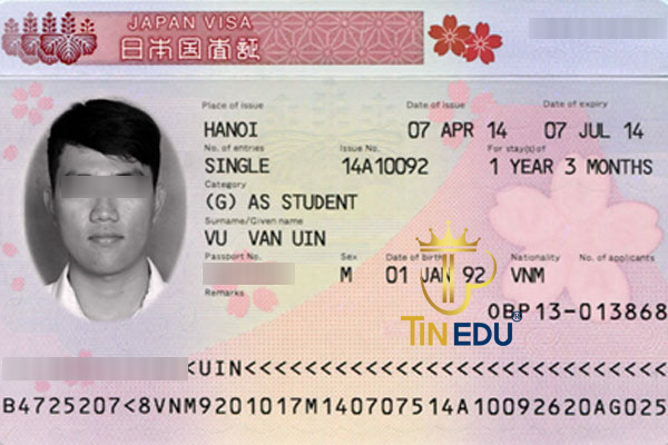 Chúc Mừng Bạn Vũ Văn Uin Nhận Visa Du Học Nhật Bản