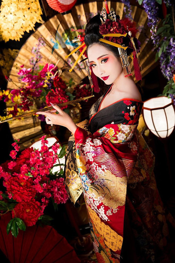 Geisha luôn mang đến cho người ta cảm giác nghệ thuật và huyền bí
