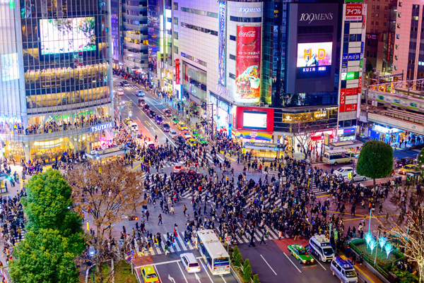 Shibuya được xem là khu phố tập trung giới trẻ của Nhật Bản