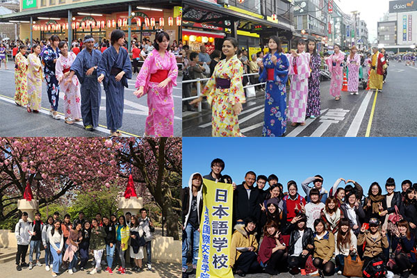 Hoạt động ngoại khóa của học viện giao lưu quốc tế Tokyo